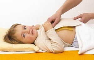 массаж от кашля для детей