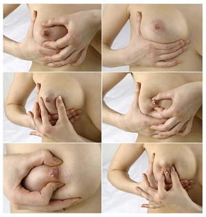 как делать массаж груди после родов